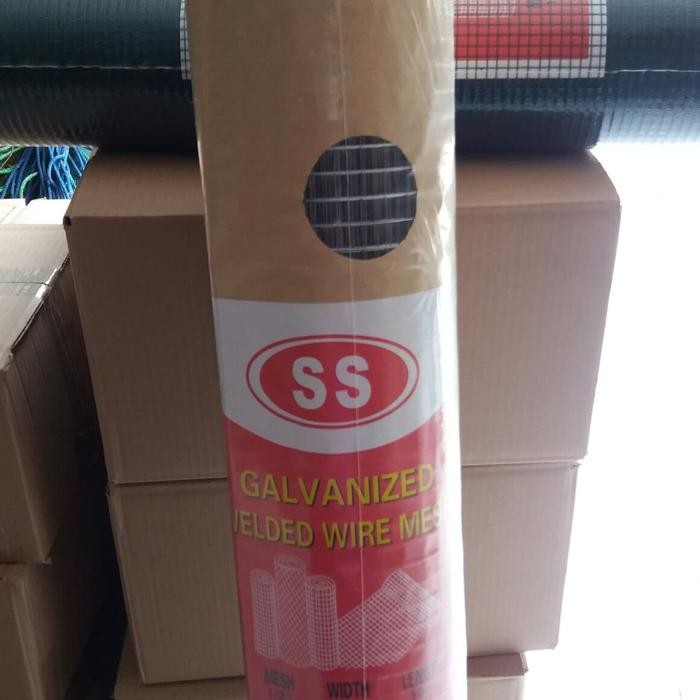 PREMIUM kawat loket galvanis 1/2 x 1/2 x 9cn x 10m