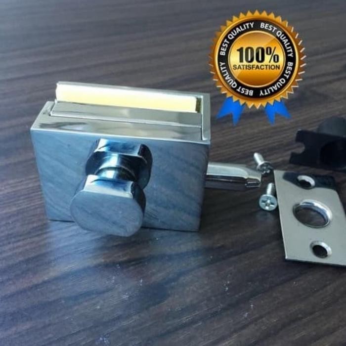 PREMIUM Grendel pintu kaca shower, Grendel kaca kamar mandi