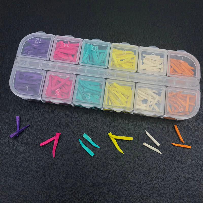 300 Buah/Set Wedge Kayu Berkontur Komposit Interdental Restorasi
