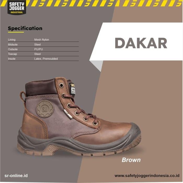 SAFETY JOGGER DAKAR BROWN S3 SRC