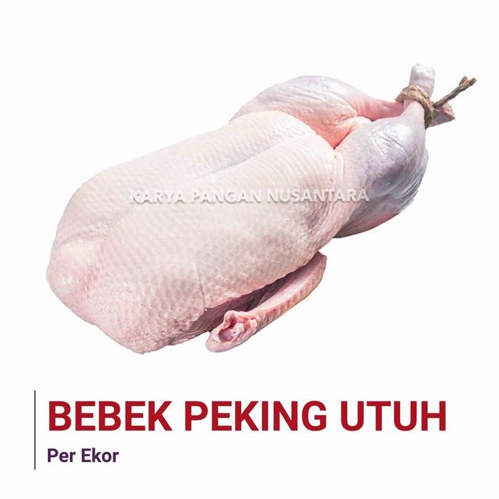 

BEBEK PEKING PREMIUM WHOLE DUCK BEBEK UTUH SEGAR BERSIH PER EKOR