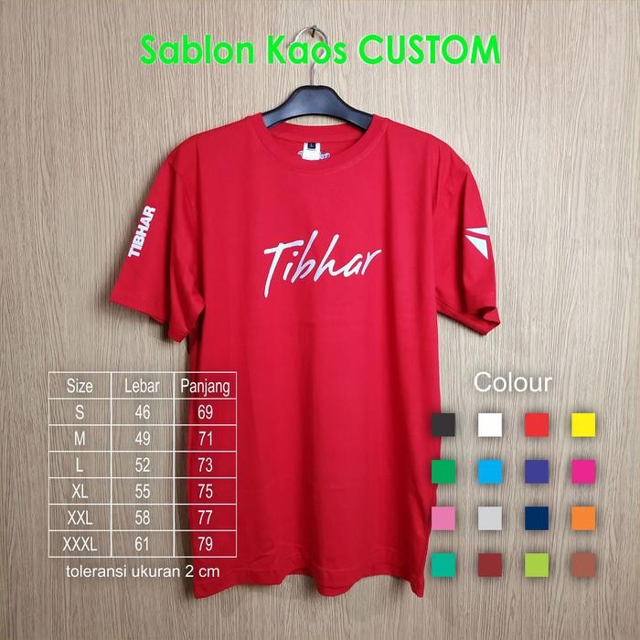 Terlaris Kaos Tenis Meja Lokal Tibhar Pingpong