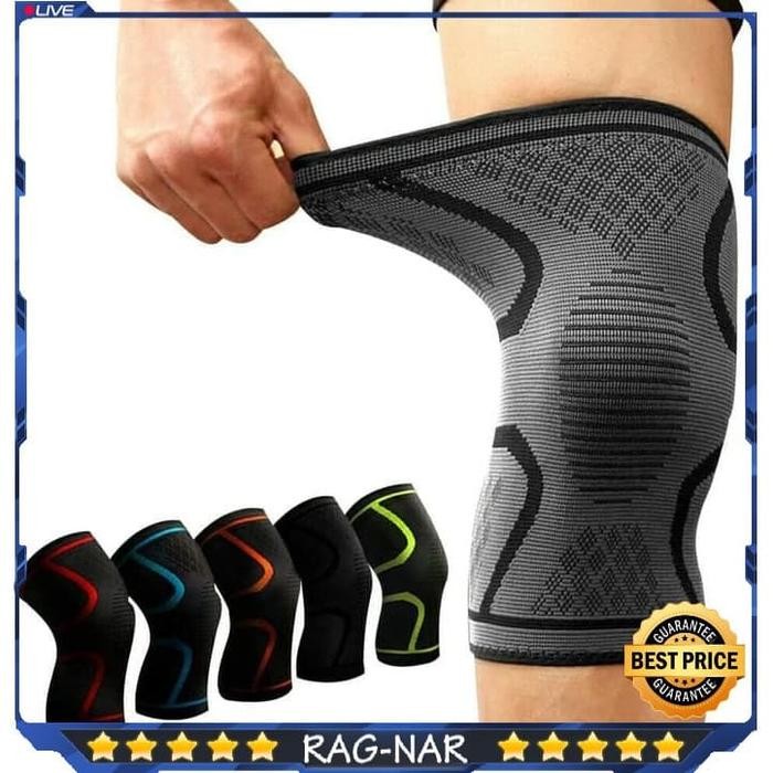 Aolikes Knee Pad Braces Elastis Nylon Sport Compression Knee Support