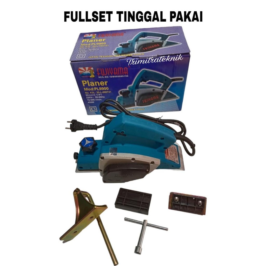 Fujiyama Pl9900 Mesin Serut Kayu ~Planer Pasah Ketam Sugu~