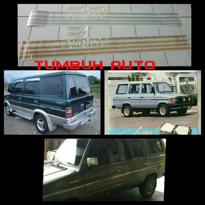 Striping Sticker Stiker List Body Kijang Gtv Excecutive Jantan Rover