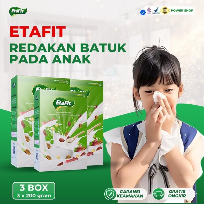 

Barbara.storee ETAFIT - 3 BOX - Solusi Meredakan Batuk Anak - Susu Kambing Etawa Asli 100% Original