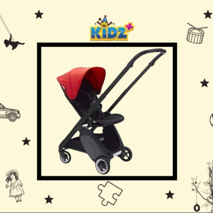 Sewa Bugaboo Ant Stroller Frame Black - Red