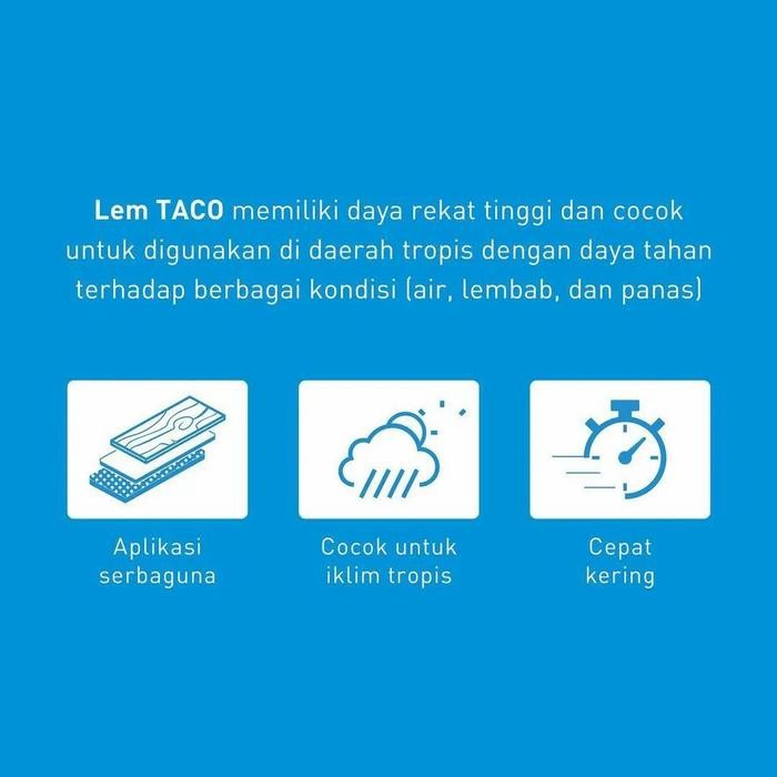 TACO LEM VINYL / LEM HPL / LEM KUNING