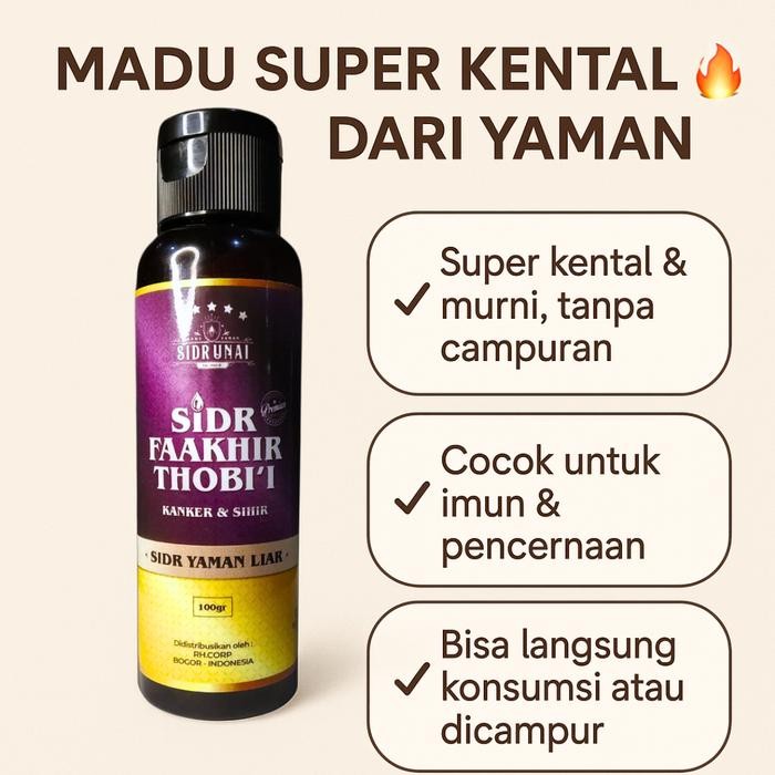 

Madu Super Kental Asli dari Yaman, Madu Arab untuk Imun & Pencernaan Sehat, Rehab Hati