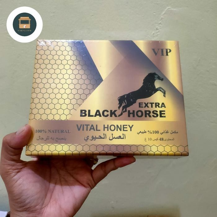 

Black horse Extra VIP Vital Honey 48 sachets Madu