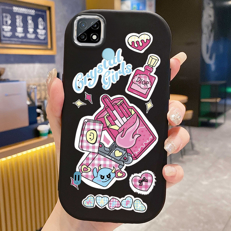 Casing Hp Untuk Realme C21 C21Y C25Y C20 C20A C11 2021 Case Softcase pelindung Cesing silikon Kesing
