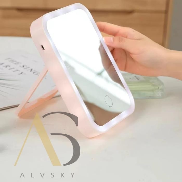 Cermin Makeup Dengan Lampu Led / Cermin Led Touch Screen Tbk