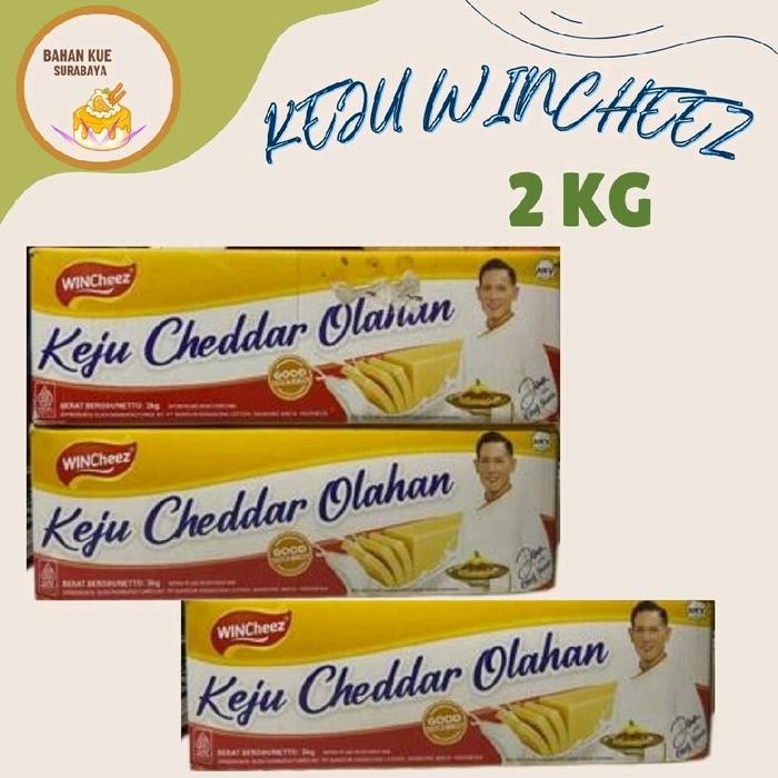 

Keju Wincheez 2kg - Keju Wincheez Bahan Cheese