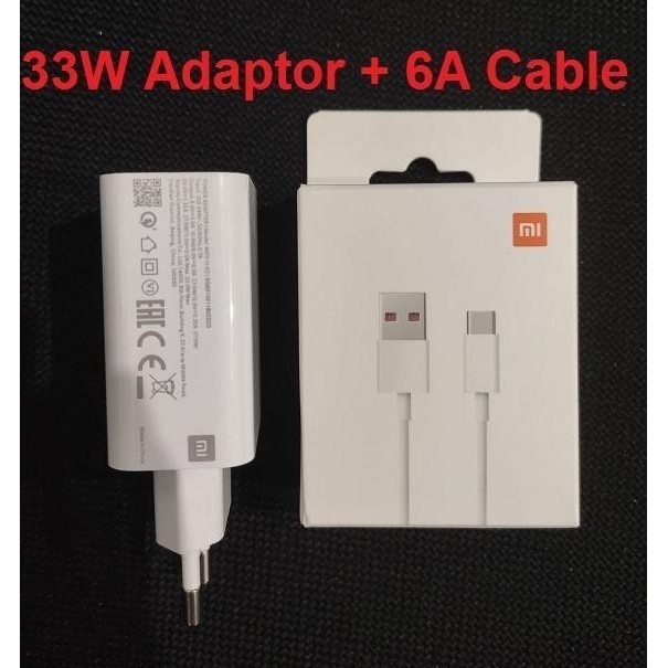 Charger Turbo 33W Xiaomi Redmi Note 10 Pro Max Redmi Note 10S Original Kode 564
