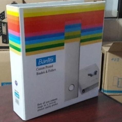 

BANTEX INSERT RING BINDER 2 RING A4 WHITE 8552-07 PUTIH 52MM ( 5.2 CM KODE 879