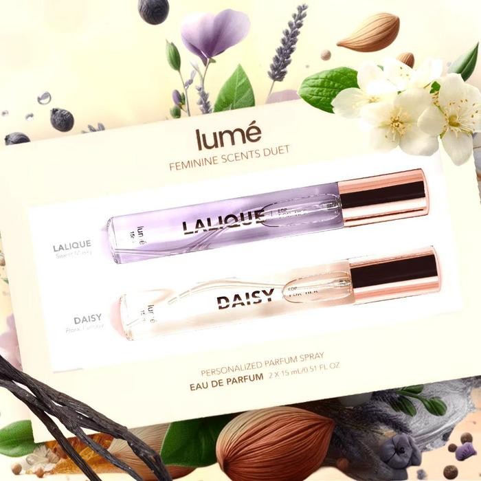Lume Parfum Feminine Scents Duet Set Parfume 15ml Eau De Parfum Lumecolors