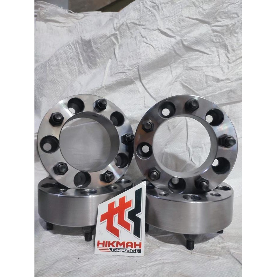 Hikmat Garage Adaptor Velg Mobil PCD 6x139,7 untuk Chevrolet, Ford, Hummer & Lainnya Bahan Besi