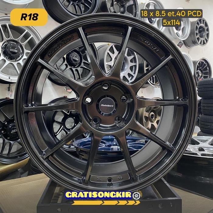 velg mobil racing r18 TC105N ET 40 ring 18 hrv crv civic brv wrv Terio