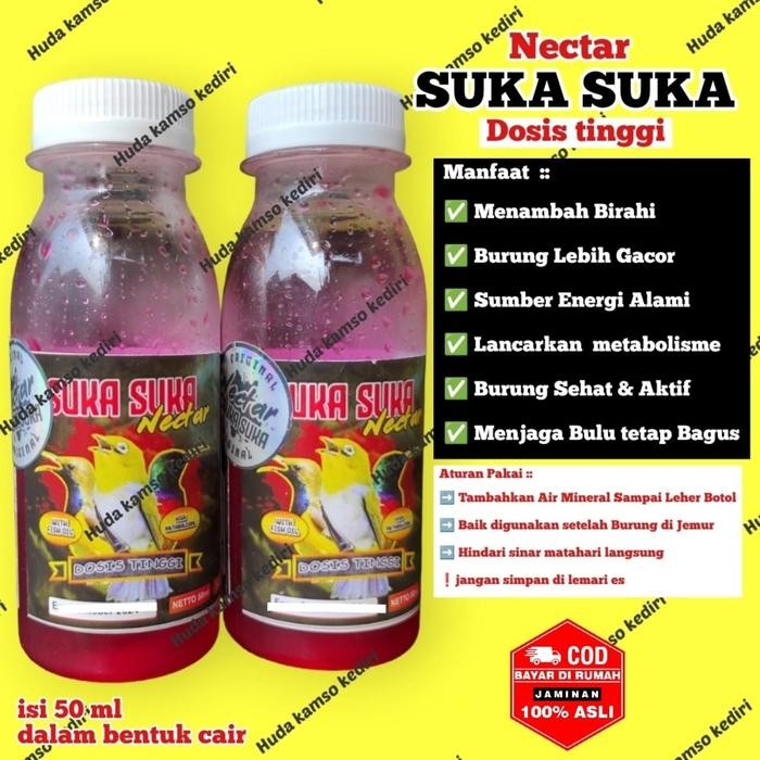 READY NECTAR SUKA-SUKA NEKTAR SUKA DOSIS TINGGI