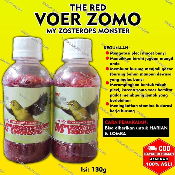 READY VOER RED ZOMO REDZOMO BY ZOSTERO VOER PLECI