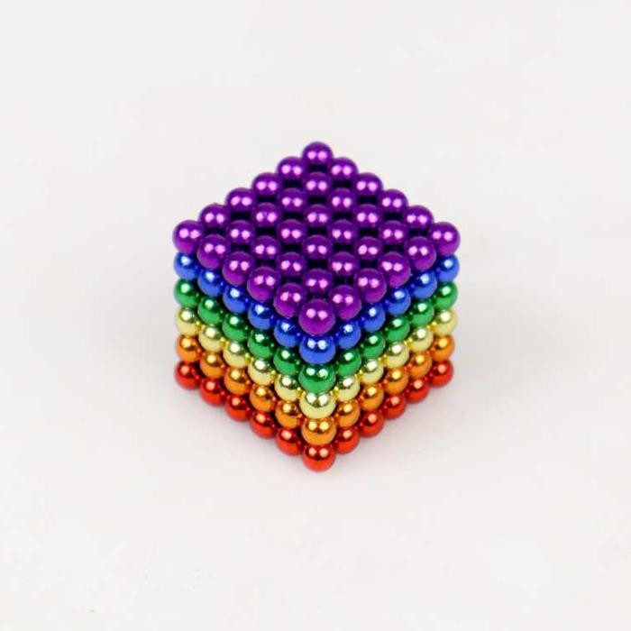 Mainan Bola Magnet 216 PCS Warna Warni Bulat Kecil Magnetic Bucky Ball gals