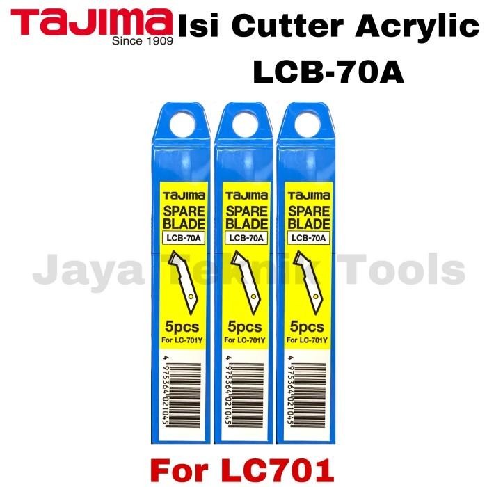 

Isi Cutter Acrylic Tajima Plastik LCB70a Pak 5 pcs