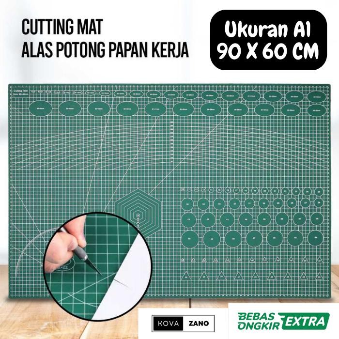

Alas Potong Work Cutting Mat Pad Papan Kerja Ukuran A1 A2 dan A3
