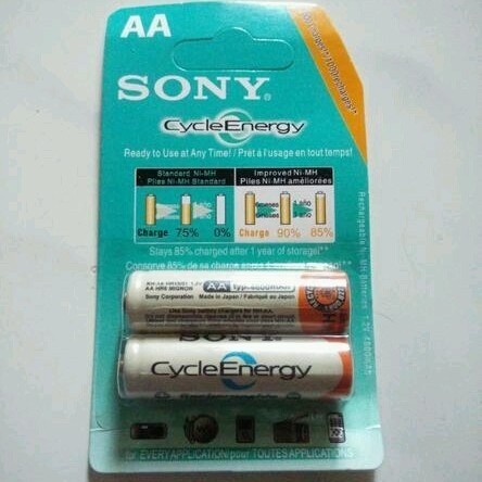 [Expert] BATRE SONY AA/BATERAI CAS REACHARGEABLE