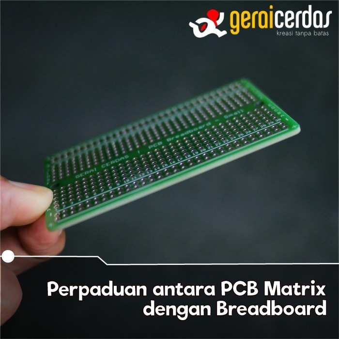 (Expert) PCB Breadboard 420 holes Protoboard Bukan PCB Bolong Matrix Lubang