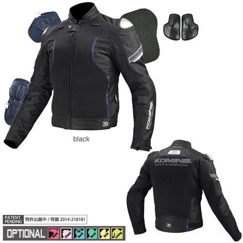 New Jacket Komine Jk107 Mesh Titanium Jaket Komine Jk 107 Touring Motor Original