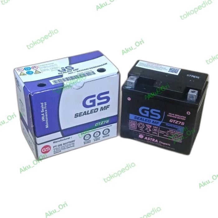 Aki / Accu Kering Satria Fu 150 Gtz7S Gs Astra Original