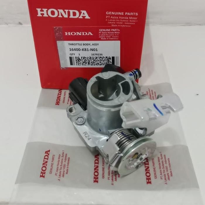 Throttle Body Assy Honda Beat Esp Beat Street Scoopy Esp 2016-2018 ...