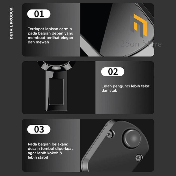 Colokan Safety Belt Mobil / Safety Seat Belt Buckle Premium