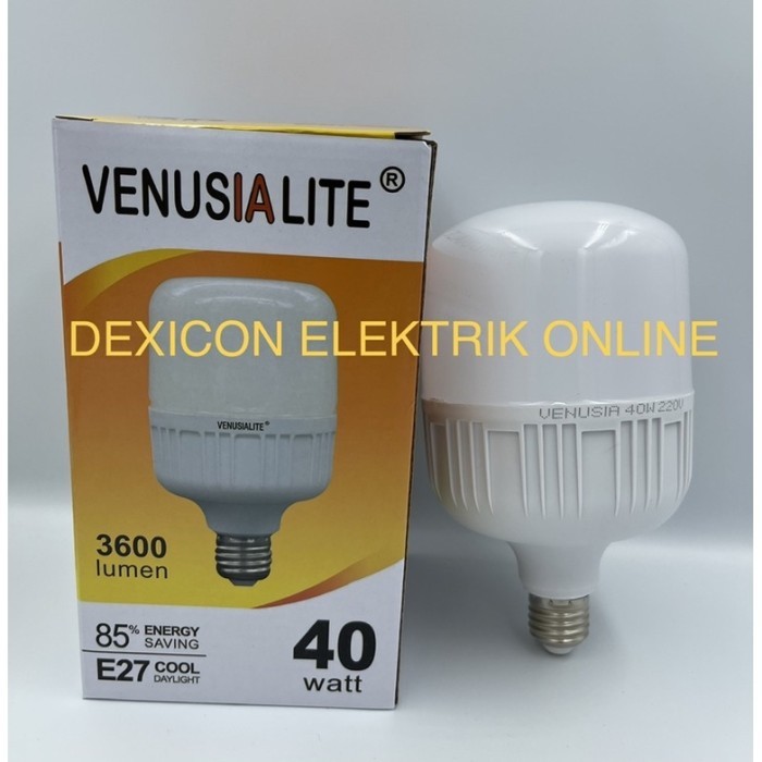 [Expert] bohlam venusia 40 watt/lampu led 40 watt/bohlam led terang