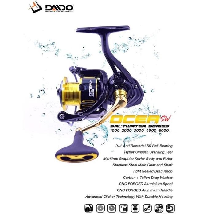 Reel Spinning Daido Ocea Sw 1000