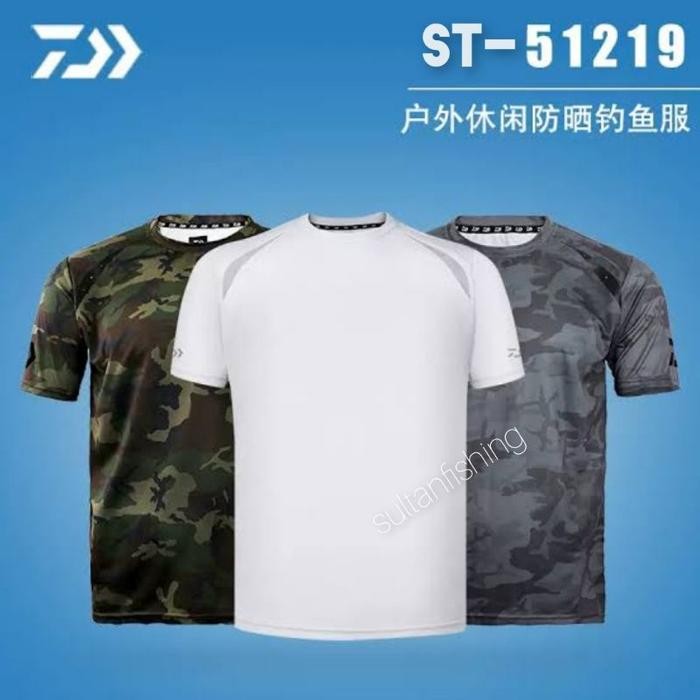 Jersey Mancing Daiwa St-51219 Original Aparel Mancing