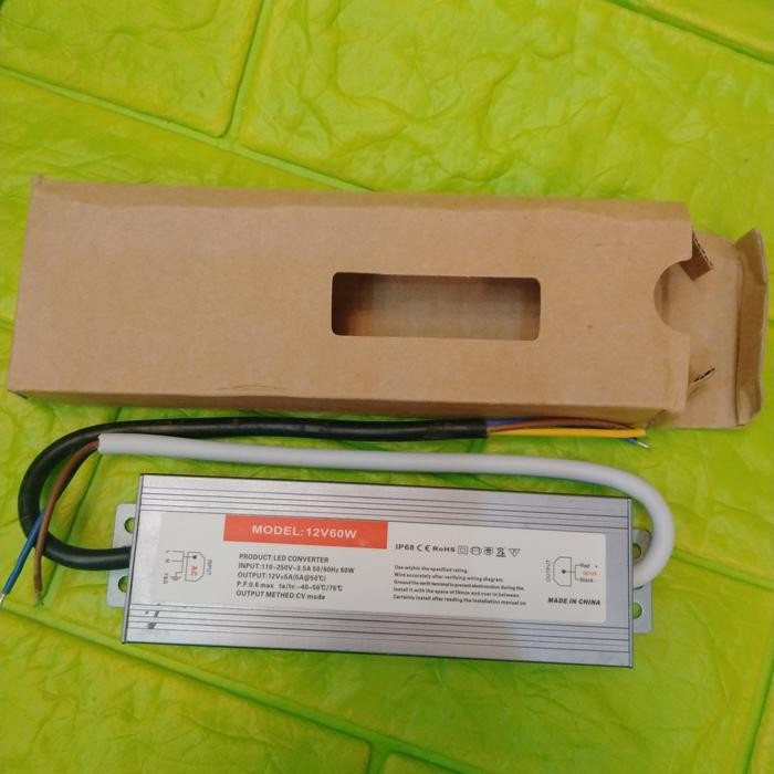 Trafo Led 60W Waterproof Ip68