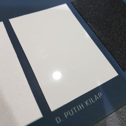 [Expert] Decosheet PUTIH GLOSS Decosit Tacon Pelapis Furniture Background Foto