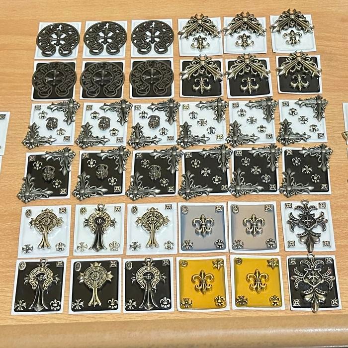 Promo Emblem Vespa Matic Chrome Heart