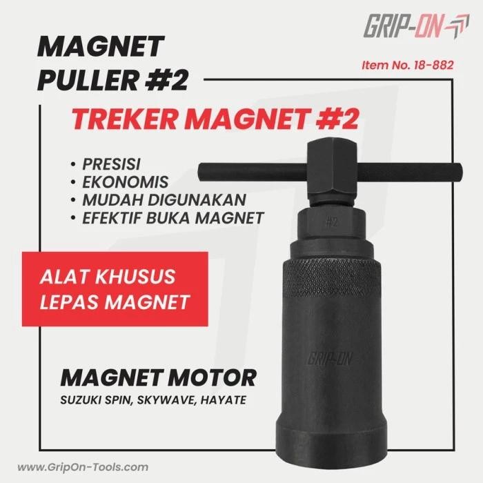 PREMIUM GRIP-ON TREKER MAGNET NO 2 SUZUKI - MAGNET PULLER #2 - TRACKER GRIP ON