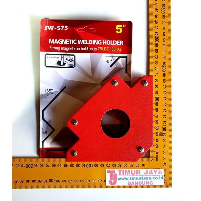 PREMIUM BESAR Magnet Holder Arrow Magnetic Siku Magnet Untuk Las 7 inch