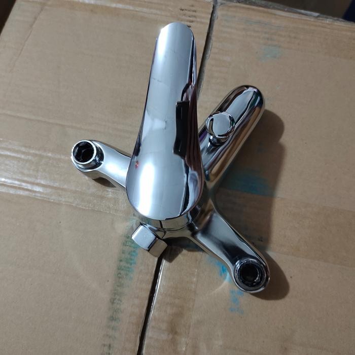 KRAN AIR PANAS DINGIN INSTANT TANPA BOBOK TEMBOK / KERAN BATHUB MIXER