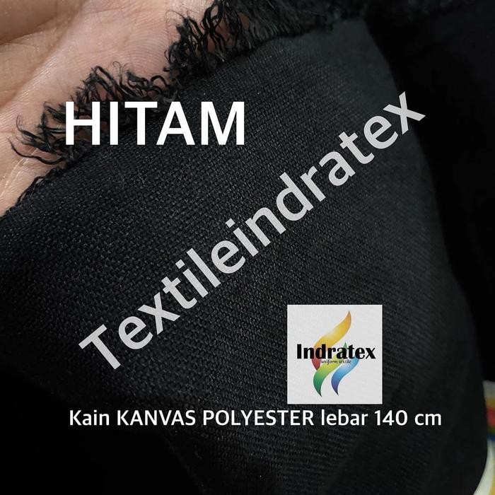 Terlaris ( Per 1 Roll ) Kain Kanvas Canvas Polyester Lebar 140 Cm Ketebalan Medium Bahan Tas Tote