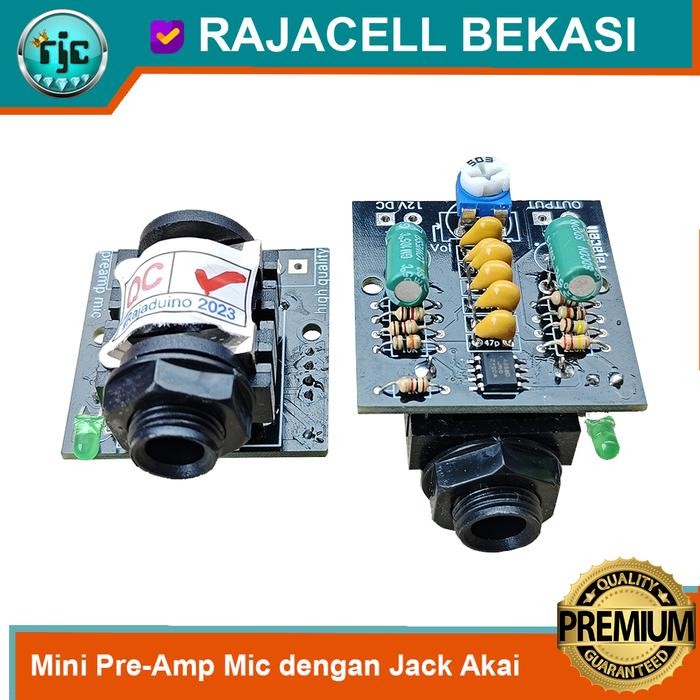 Terlaris Pre-Amp Mic Super Mini Penguat Mikropon Condensor Microphone Amplifier Ongkir Termurah