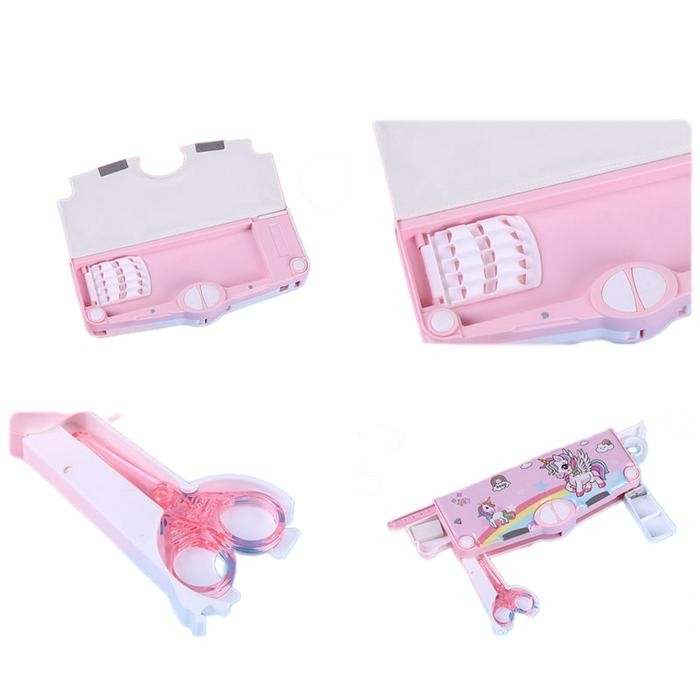 

KedaiButik Kotak Pensil Multifungsi Motif Unicorn/ Elsa/Spiderman/Captain Amerika / Tempat Pensil