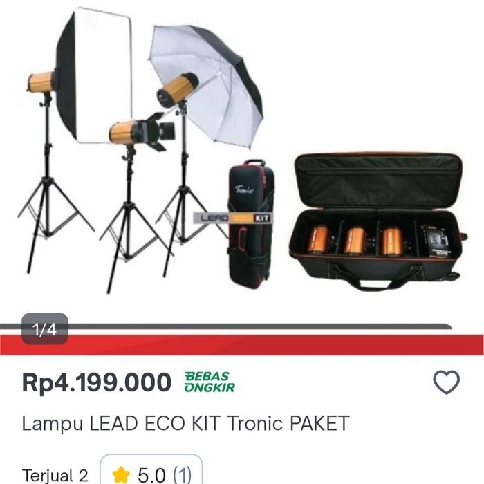 Lampu Flash Studio Tronic Lead Eco