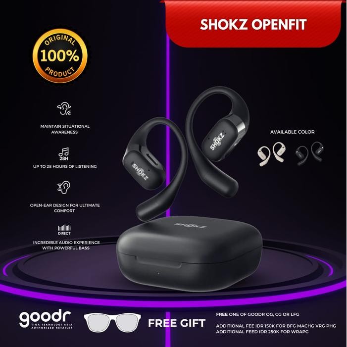 Aftershokz Openfit - Garansi Tam