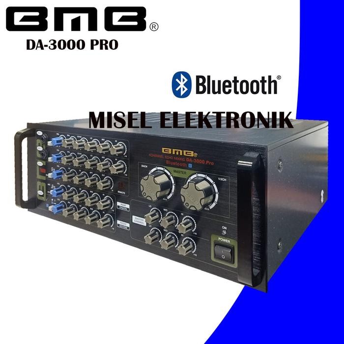 Ampli Power Xer Bmb Da-3000Pr0 / Da 3000 Amplifier Karaoke Bmb