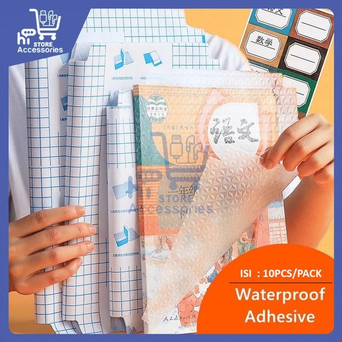

Sampul Buku Diamond ISI 10 Lembar / Selfadhesive Book Cover