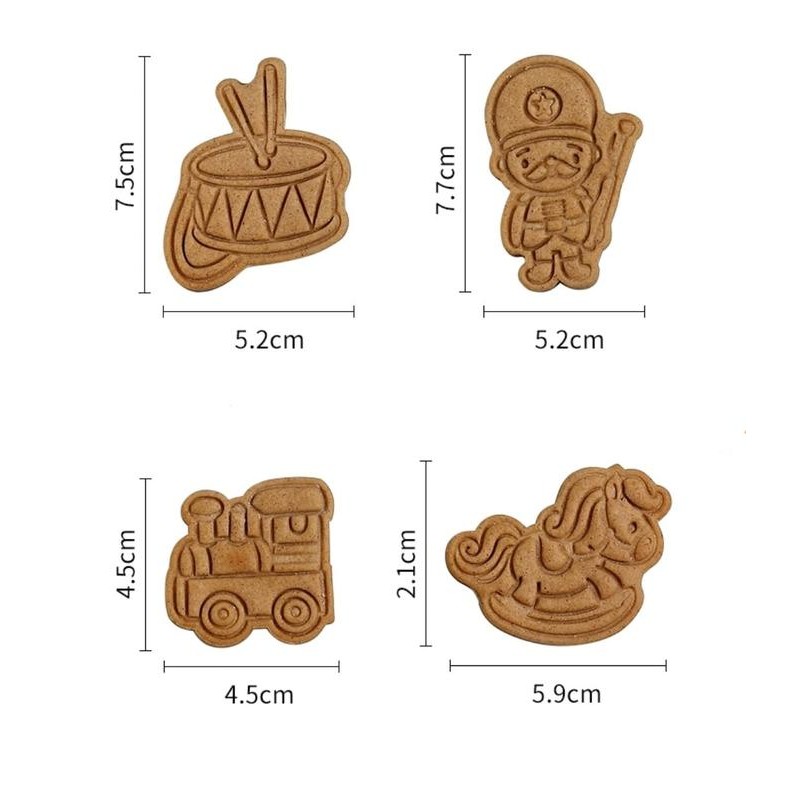 

Cookies Cutter / Decorating Cutter / Plunger Cookies Set 3 Dan Set 4 Gratis Ongkir